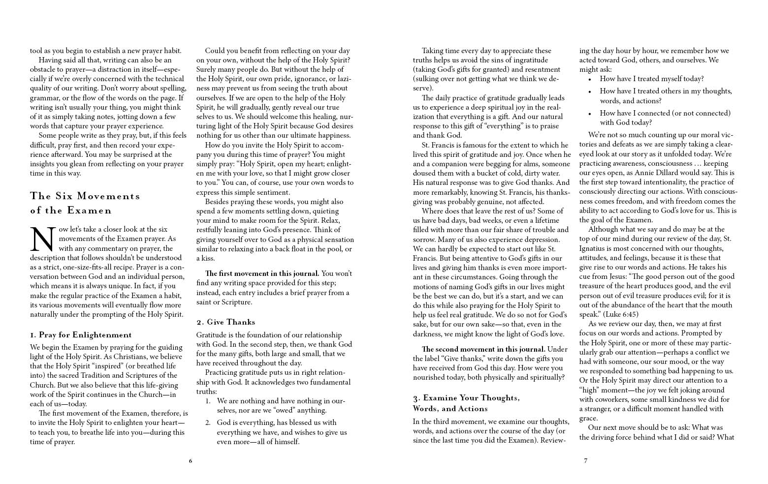 The Daily Examen Journal gracewatch