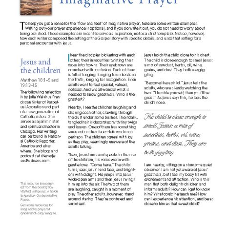 Five Examples of Imaginative Prayer (PDF)_Page_1 Five Examples of Imaginative Prayer (PDF)_Page_1