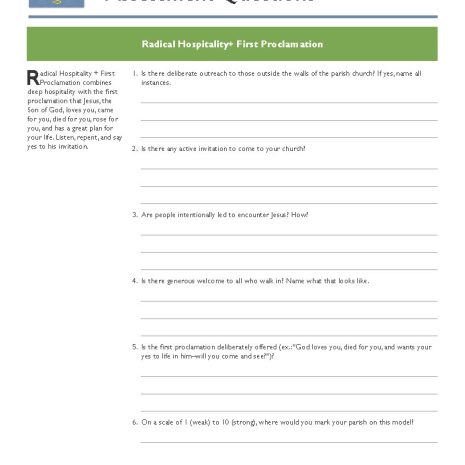 Assessing Parishes for Evangelization -_Page_2 Assessing Parishes for Evangelization -_Page_2