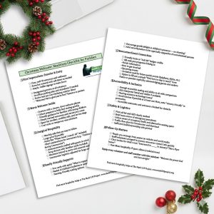 Christmas Welcome: Readiness Checklist for Parishes